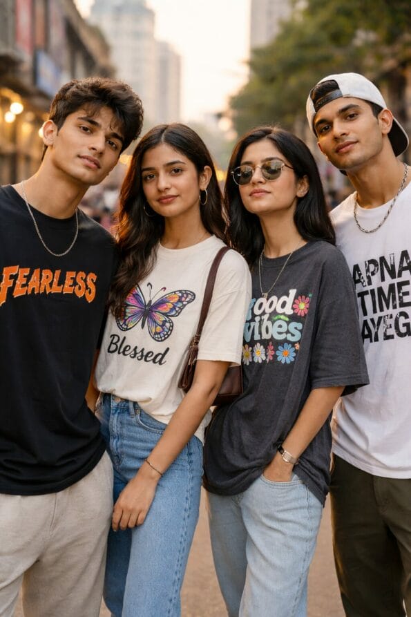 From Street to Soul How T-Shirts Became a Voice of Indian Gen Z