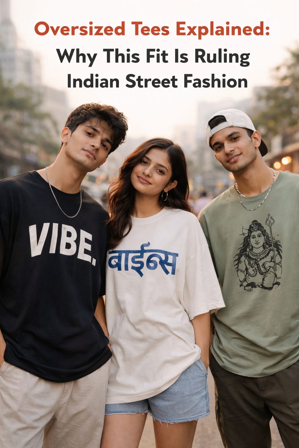 4. Oversized Tees Explained Why This Fit Is Ruling Indian Street Fashion