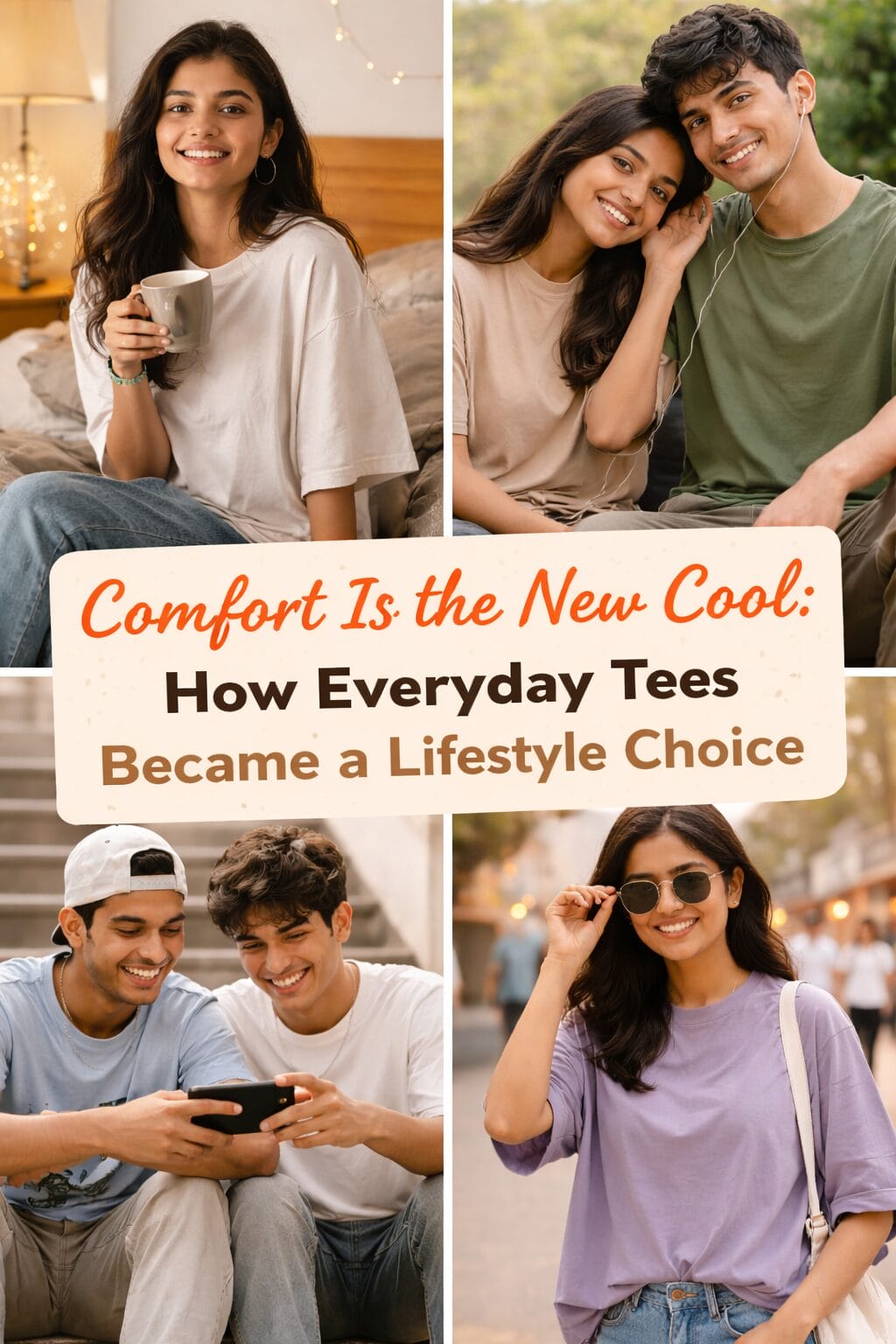 Comfort Is the New Cool How Everyday Tees Became a Lifestyle Choice