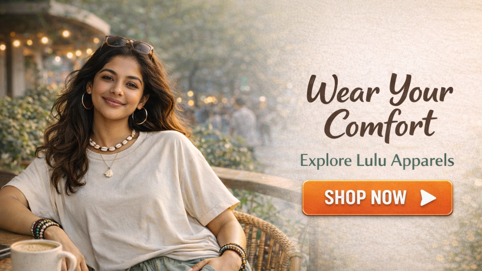Wear your comfort, wear your vibe, t shirts, hoodies online fashion store from lulu apparels