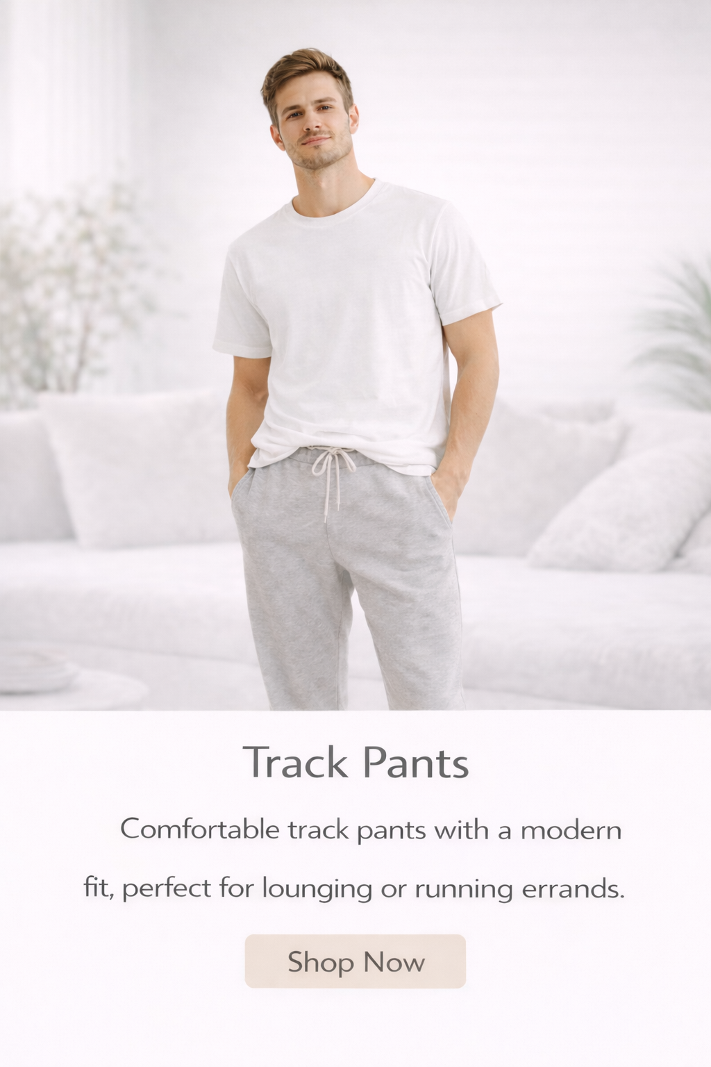 Comfortable track pants and joggers designed for relaxed movement, everyday wear, and effortless comfort for lulu apparels