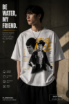 Bruce Lee Be Water My Friend Oversized T-Shirt for Men & Women